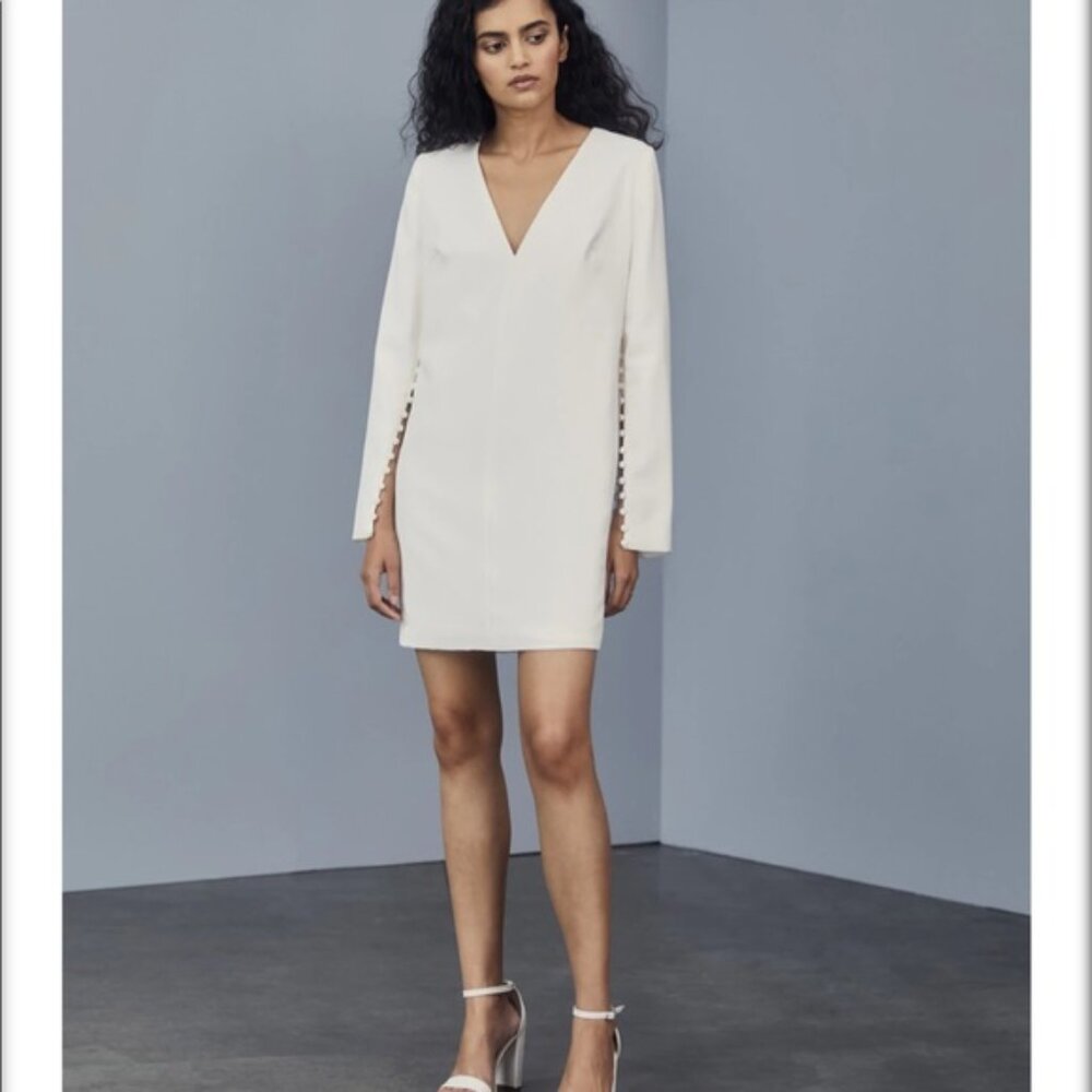 Amsale Little White Dress